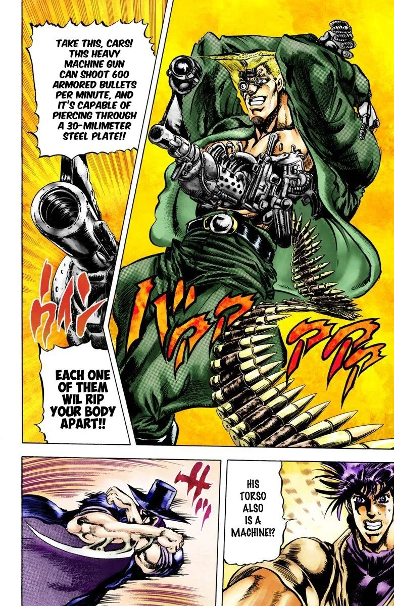 Read JoJo_s Bizarre Adventure Part 2 Battle Tendency Official Colored Manga Online