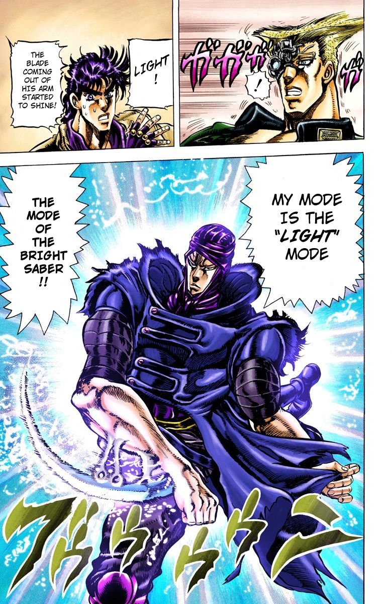 Read JoJo_s Bizarre Adventure Part 2 Battle Tendency Official Colored Manga Online
