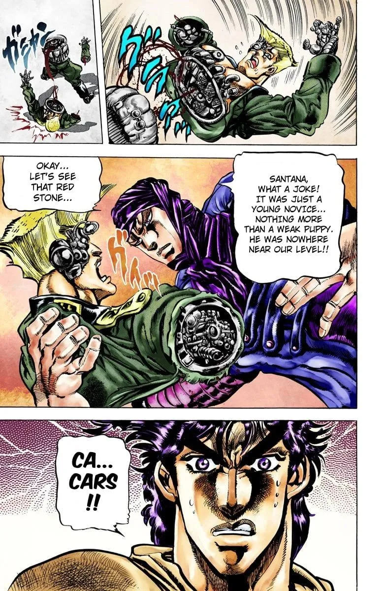 Read JoJo_s Bizarre Adventure Part 2 Battle Tendency Official Colored Manga Online