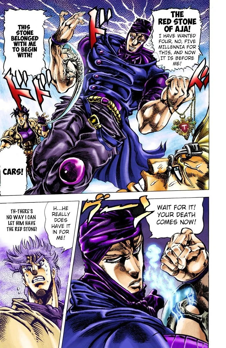 Read JoJo_s Bizarre Adventure Part 2 Battle Tendency Official Colored Manga Online
