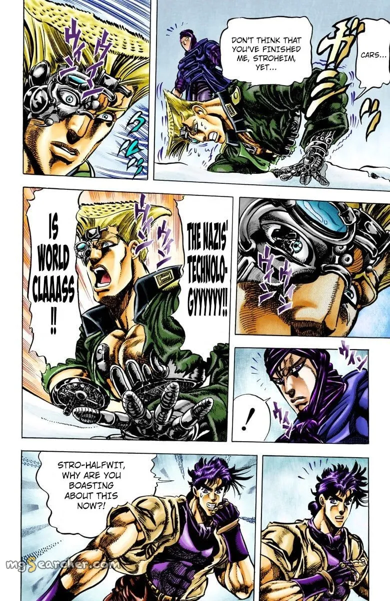 Read JoJo_s Bizarre Adventure Part 2 Battle Tendency Official Colored Manga Online