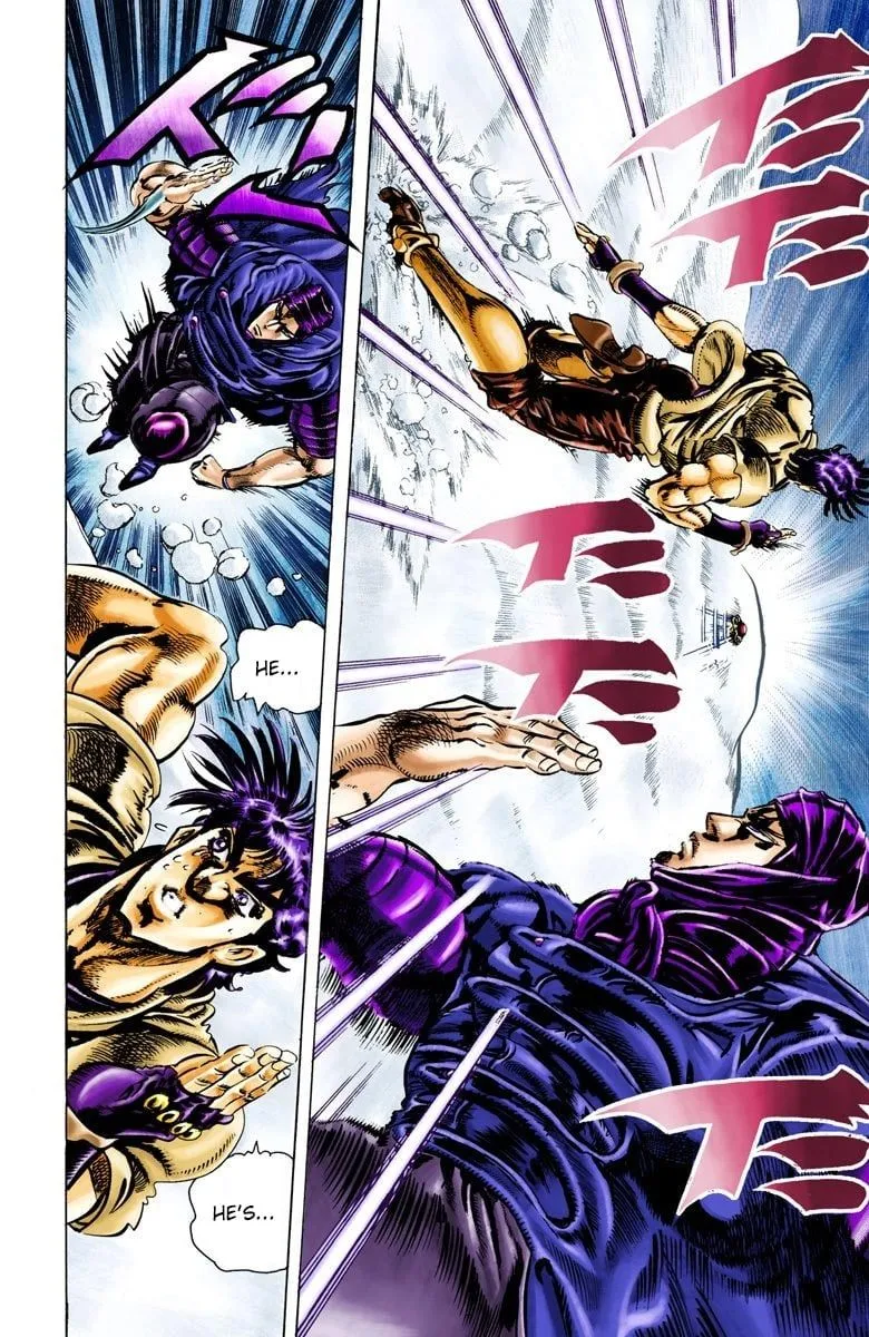Read JoJo_s Bizarre Adventure Part 2 Battle Tendency Official Colored Manga Online