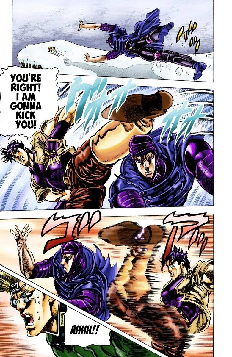 Read JoJo_s Bizarre Adventure Part 2 Battle Tendency Official Colored Manga Online