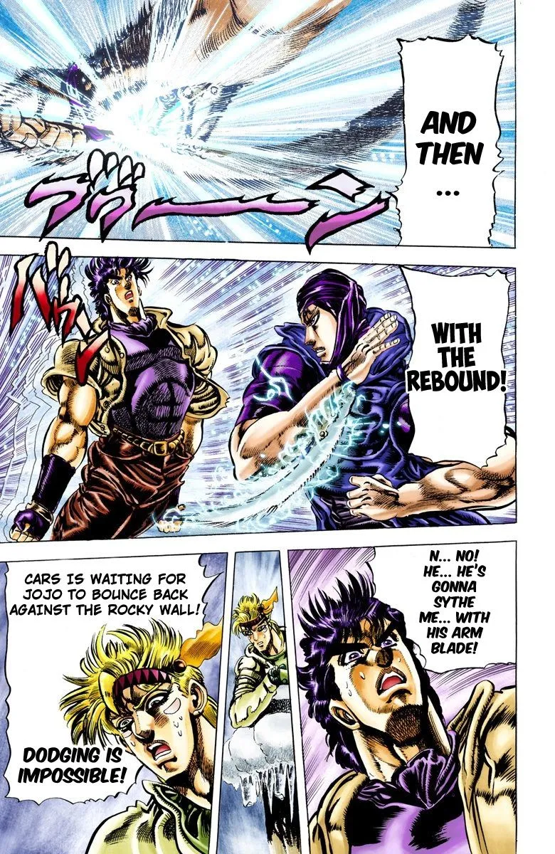 Read JoJo_s Bizarre Adventure Part 2 Battle Tendency Official Colored Manga Online