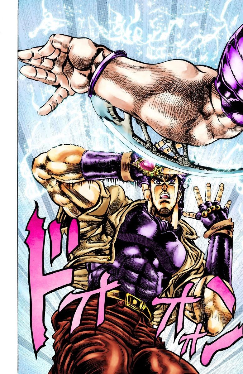 Read JoJo_s Bizarre Adventure Part 2 Battle Tendency Official Colored Manga Online