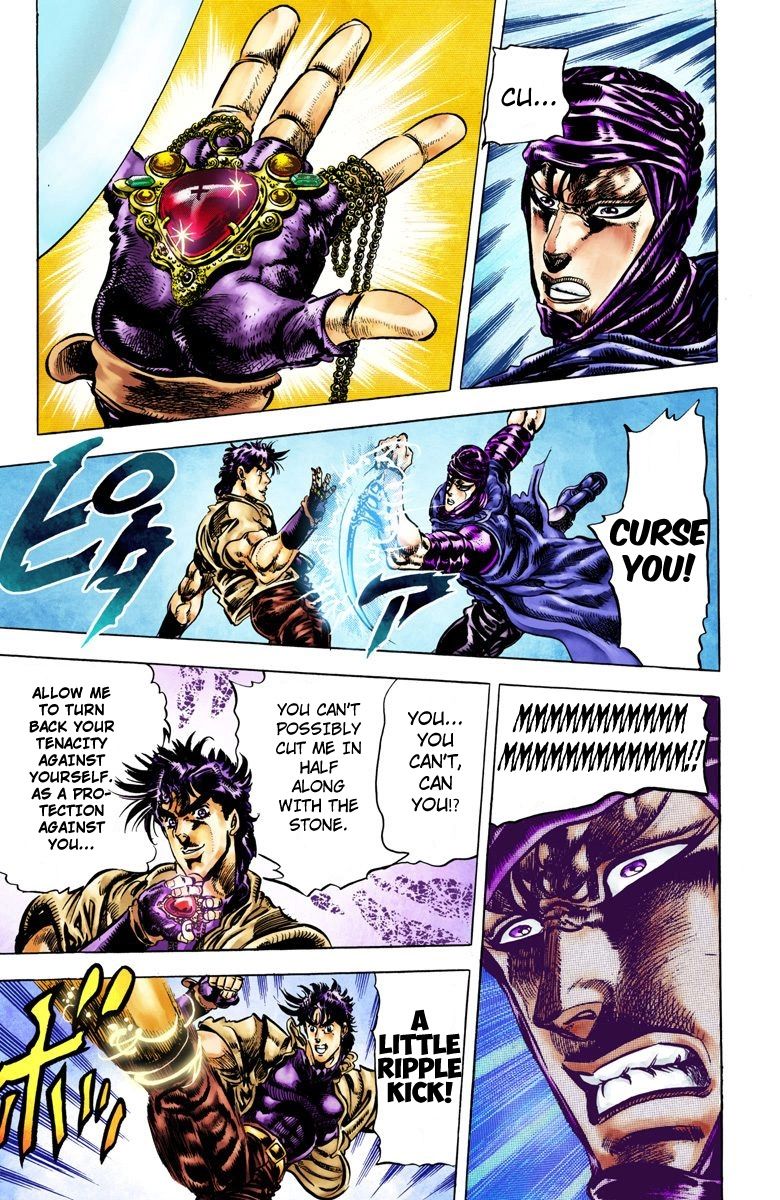 Read JoJo_s Bizarre Adventure Part 2 Battle Tendency Official Colored Manga Online