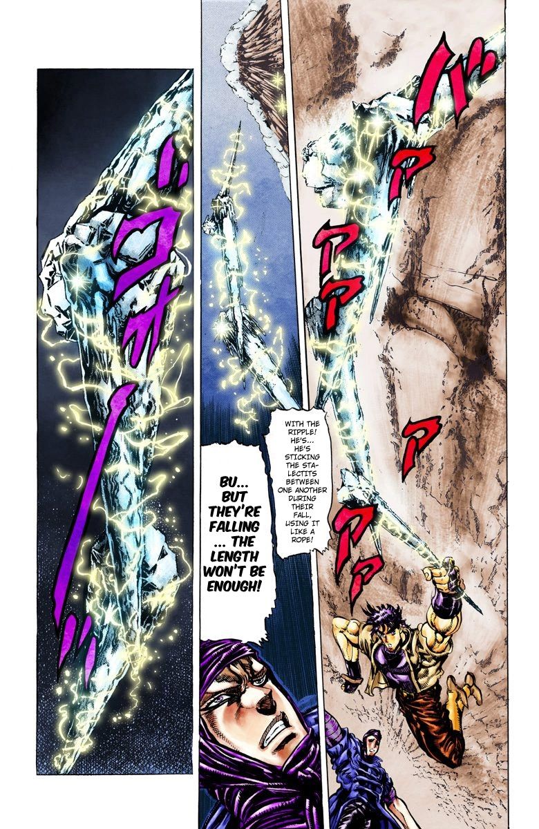 Read JoJo_s Bizarre Adventure Part 2 Battle Tendency Official Colored Manga Online