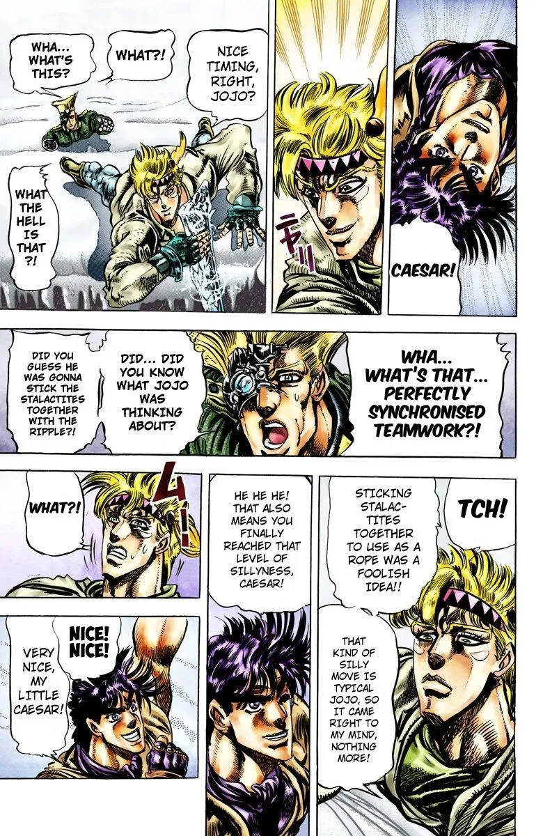 Read JoJo_s Bizarre Adventure Part 2 Battle Tendency Official Colored Manga Online