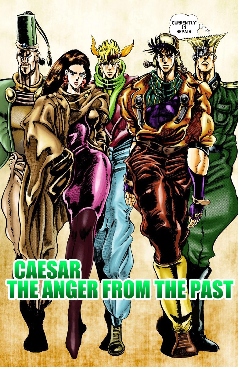 Read JoJo_s Bizarre Adventure Part 2 Battle Tendency Official Colored Manga Online