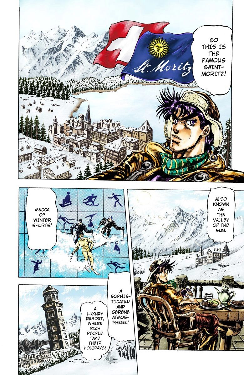 Read JoJo_s Bizarre Adventure Part 2 Battle Tendency Official Colored Manga Online