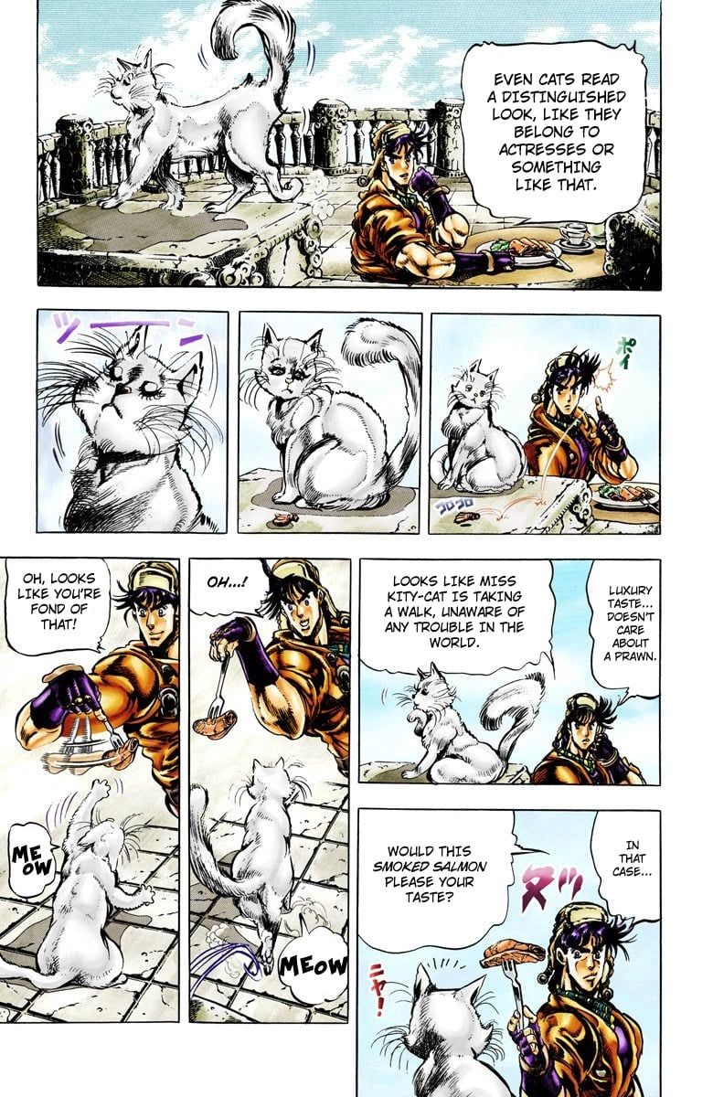 Read JoJo_s Bizarre Adventure Part 2 Battle Tendency Official Colored Manga Online