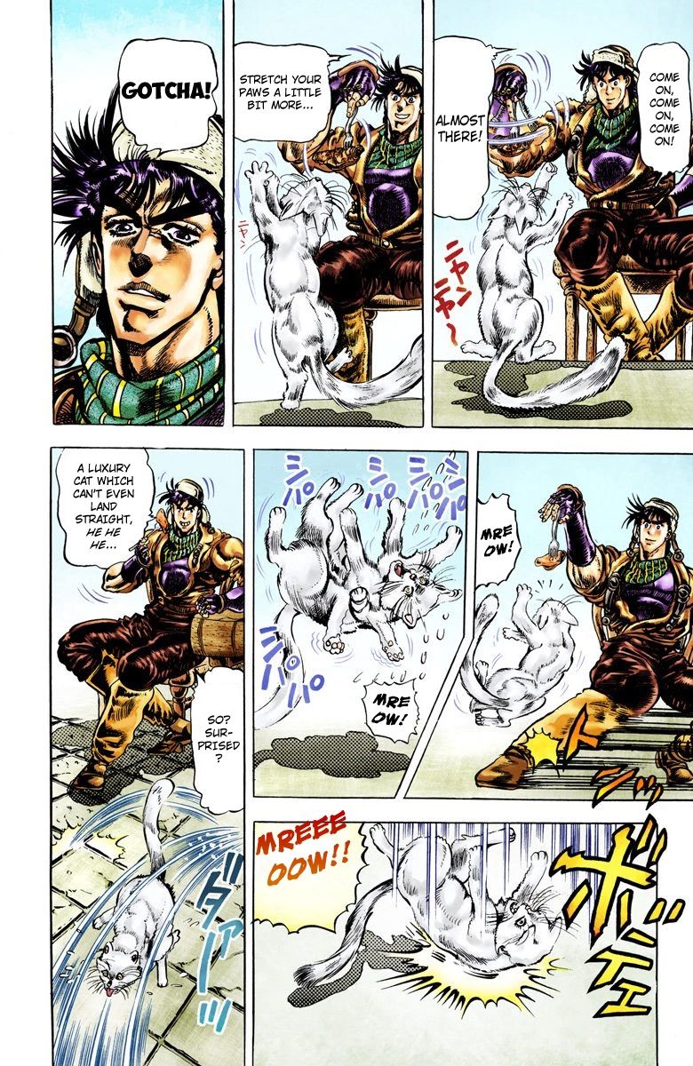 Read JoJo_s Bizarre Adventure Part 2 Battle Tendency Official Colored Manga Online