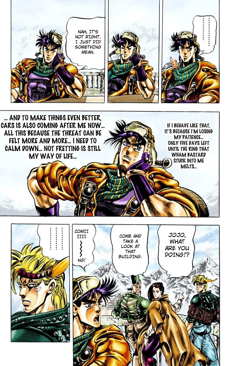 Read JoJo_s Bizarre Adventure Part 2 Battle Tendency Official Colored Manga Online