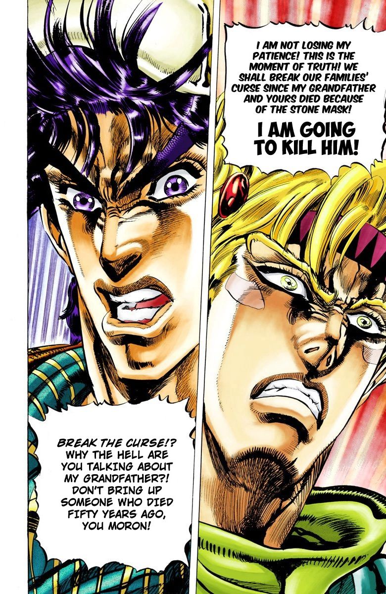 Read JoJo_s Bizarre Adventure Part 2 Battle Tendency Official Colored Manga Online
