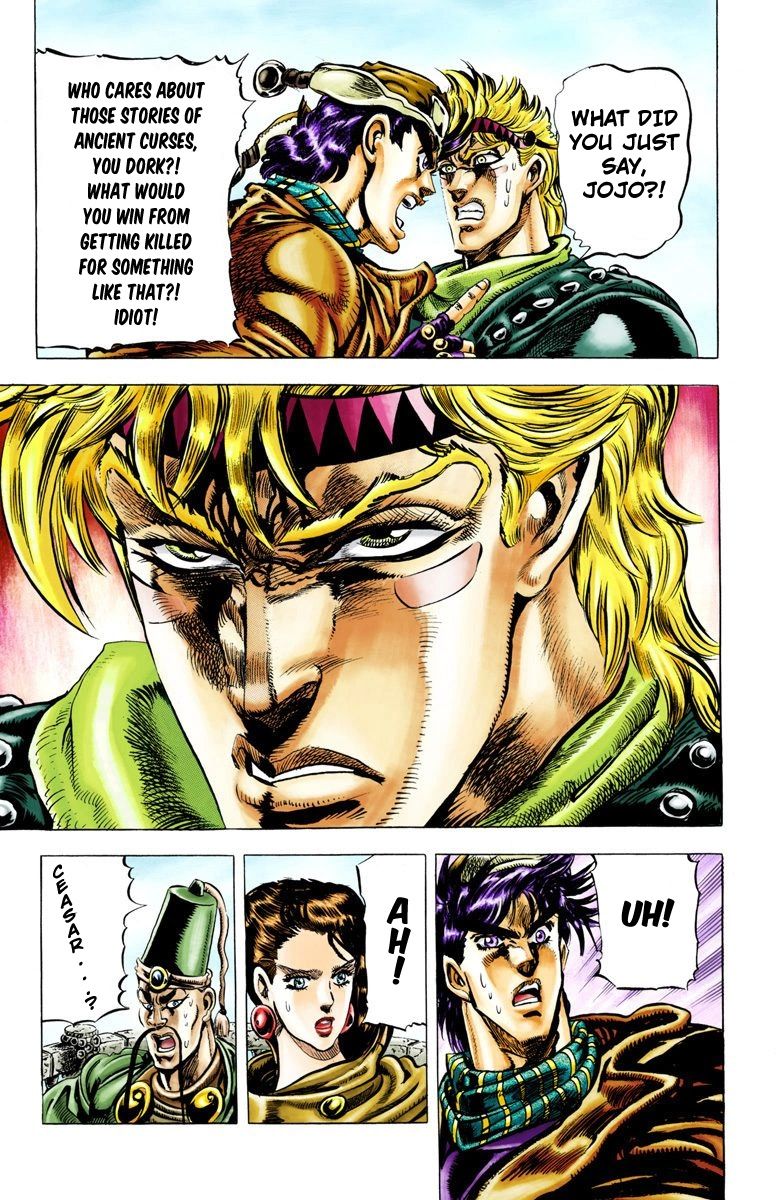Read JoJo_s Bizarre Adventure Part 2 Battle Tendency Official Colored Manga Online
