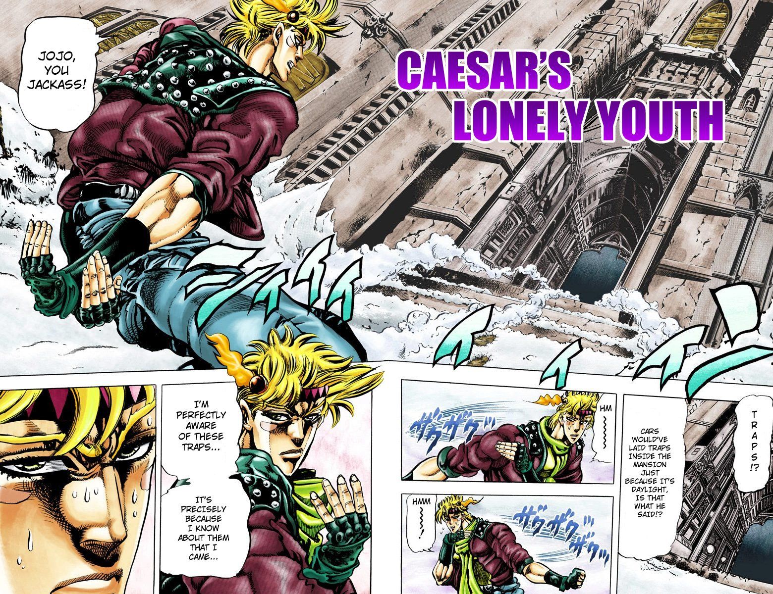 Read JoJo_s Bizarre Adventure Part 2 Battle Tendency Official Colored Manga Online
