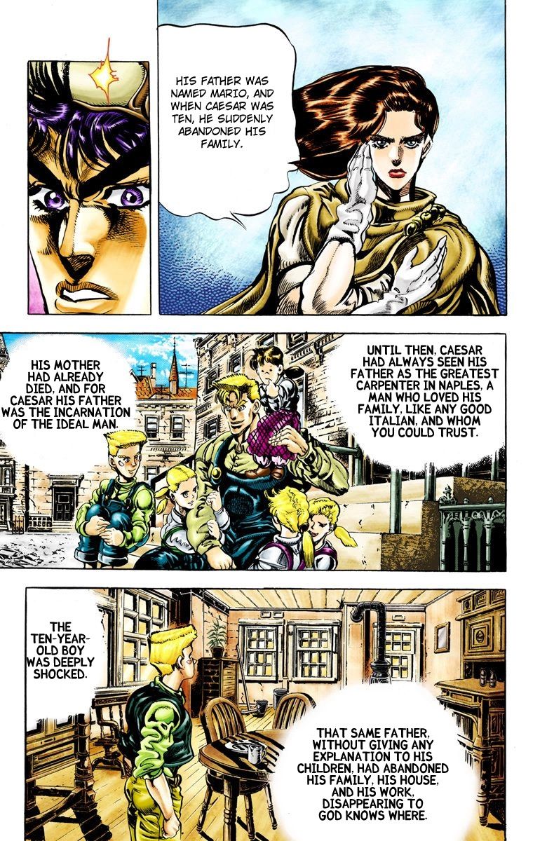 Read JoJo_s Bizarre Adventure Part 2 Battle Tendency Official Colored Manga Online