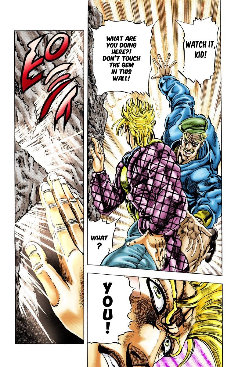Read JoJo_s Bizarre Adventure Part 2 Battle Tendency Official Colored Manga Online