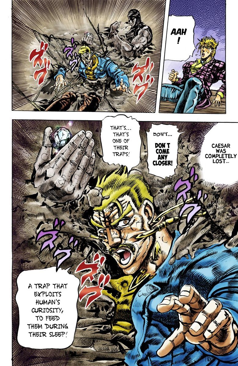 Read JoJo_s Bizarre Adventure Part 2 Battle Tendency Official Colored Manga Online
