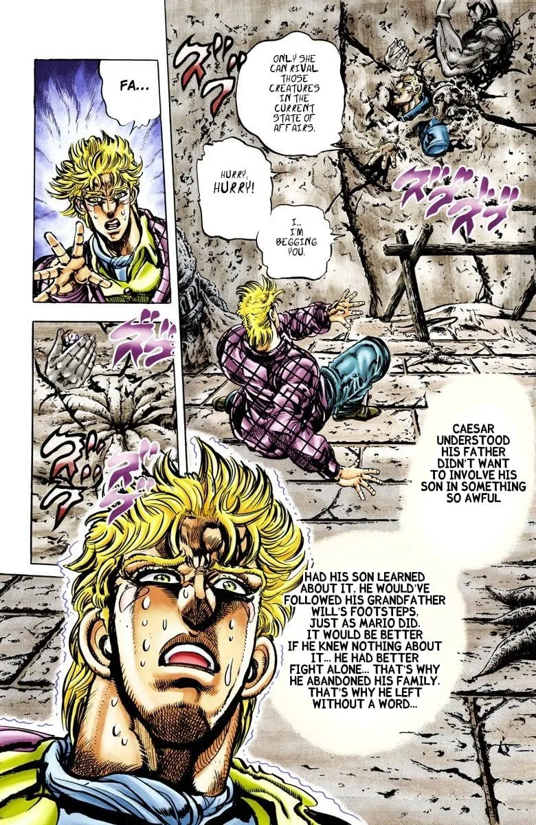 Read JoJo_s Bizarre Adventure Part 2 Battle Tendency Official Colored Manga Online