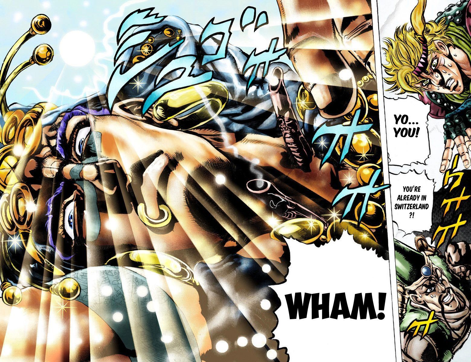 Read JoJo_s Bizarre Adventure Part 2 Battle Tendency Official Colored Manga Online
