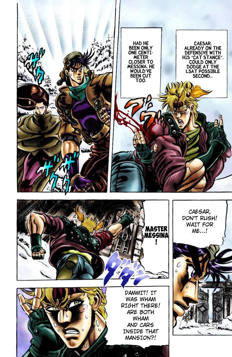 Read JoJo_s Bizarre Adventure Part 2 Battle Tendency Official Colored Manga Online