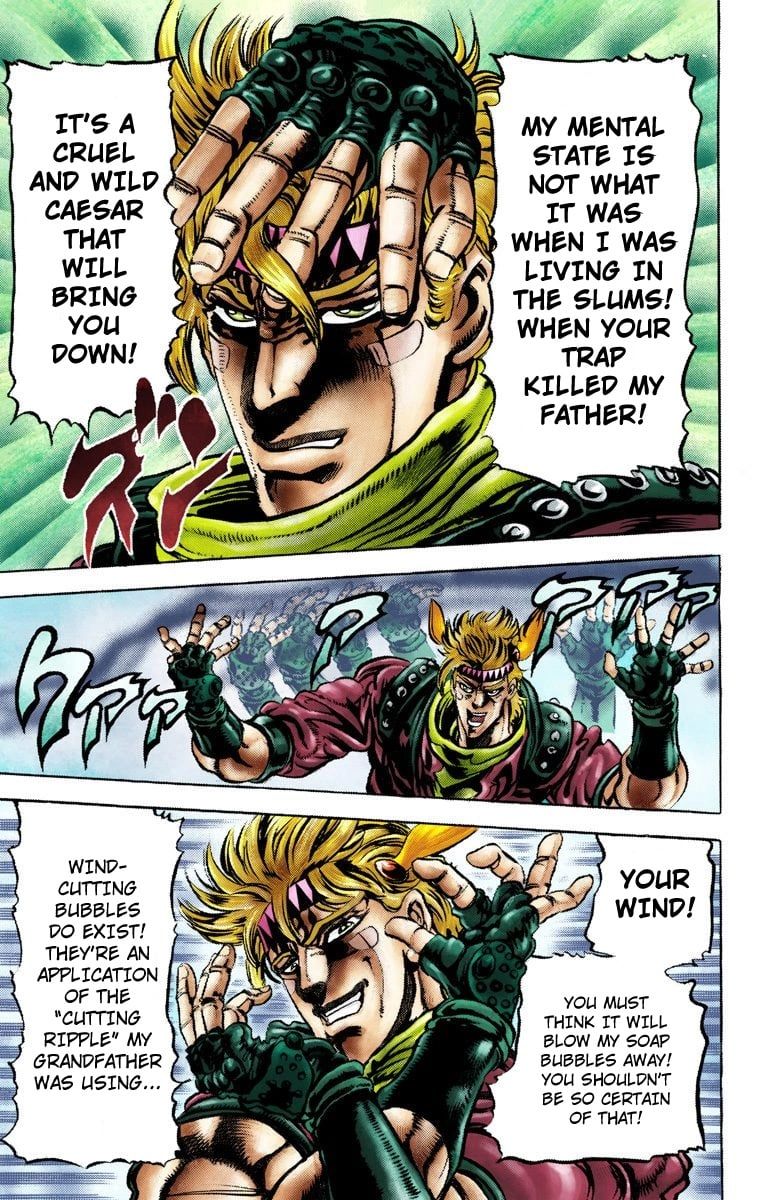 Read JoJo_s Bizarre Adventure Part 2 Battle Tendency Official Colored Manga Online