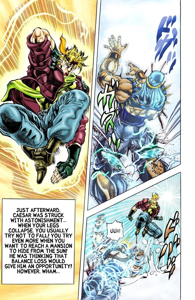 Read JoJo_s Bizarre Adventure Part 2 Battle Tendency Official Colored Manga Online