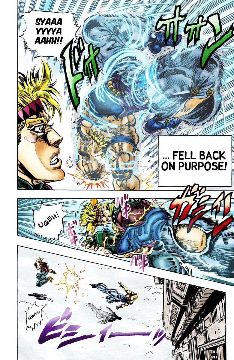 Read JoJo_s Bizarre Adventure Part 2 Battle Tendency Official Colored Manga Online