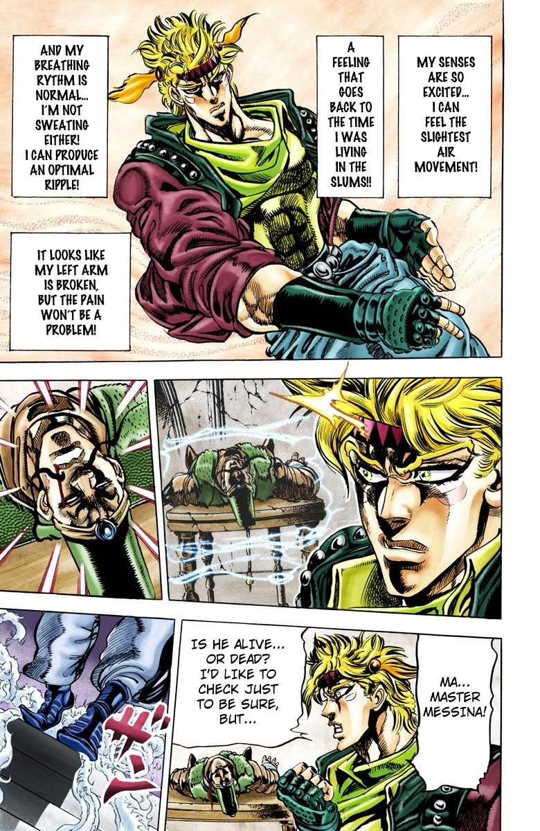 Read JoJo_s Bizarre Adventure Part 2 Battle Tendency Official Colored Manga Online