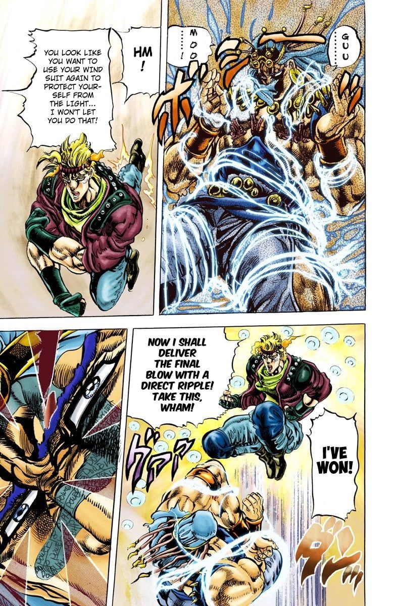 Read JoJo_s Bizarre Adventure Part 2 Battle Tendency Official Colored Manga Online