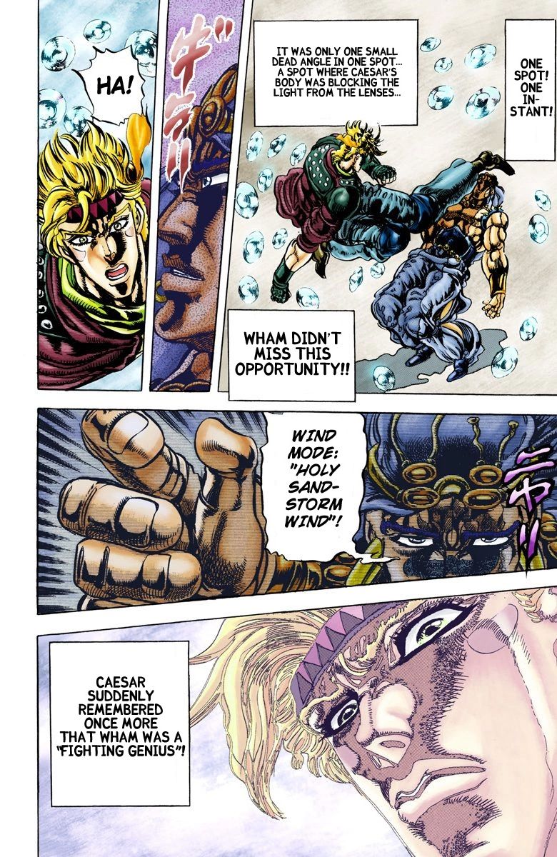 Read JoJo_s Bizarre Adventure Part 2 Battle Tendency Official Colored Manga Online