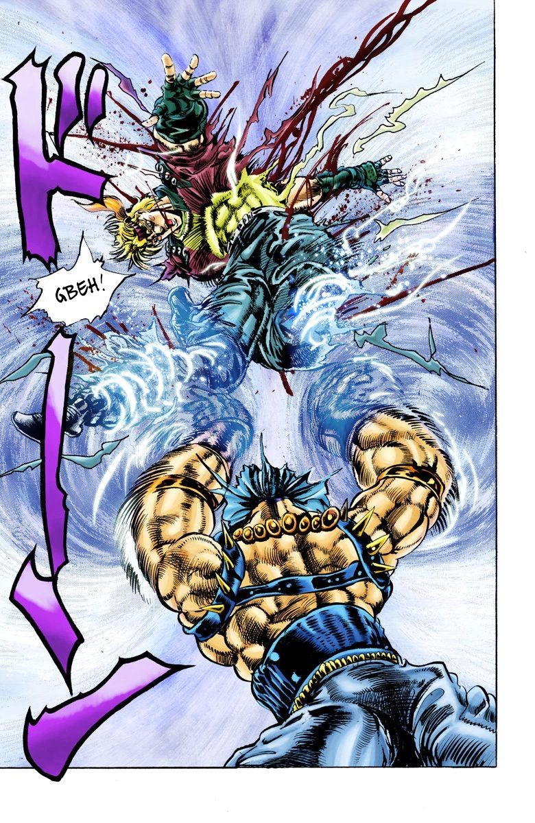 Read JoJo_s Bizarre Adventure Part 2 Battle Tendency Official Colored Manga Online