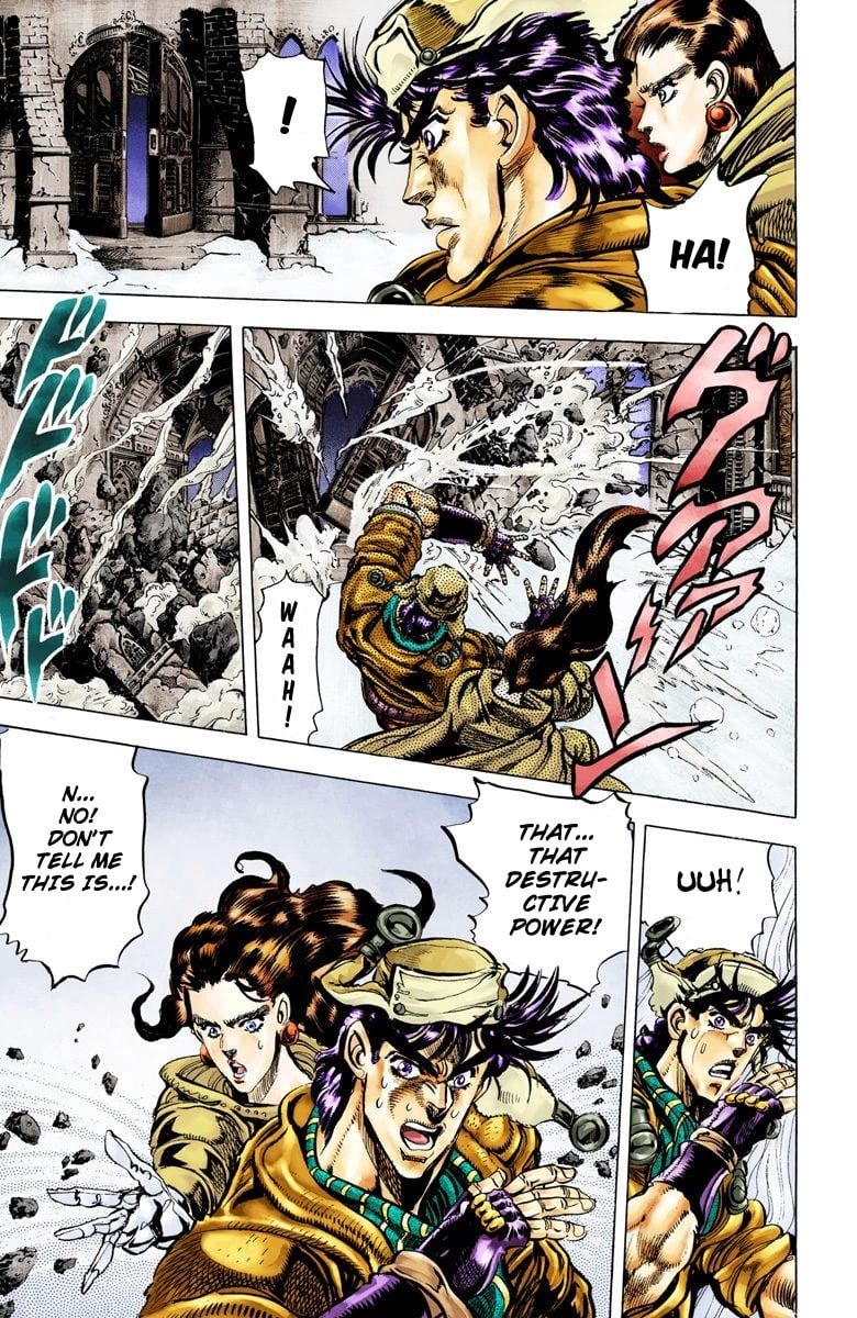 Read JoJo_s Bizarre Adventure Part 2 Battle Tendency Official Colored Manga Online
