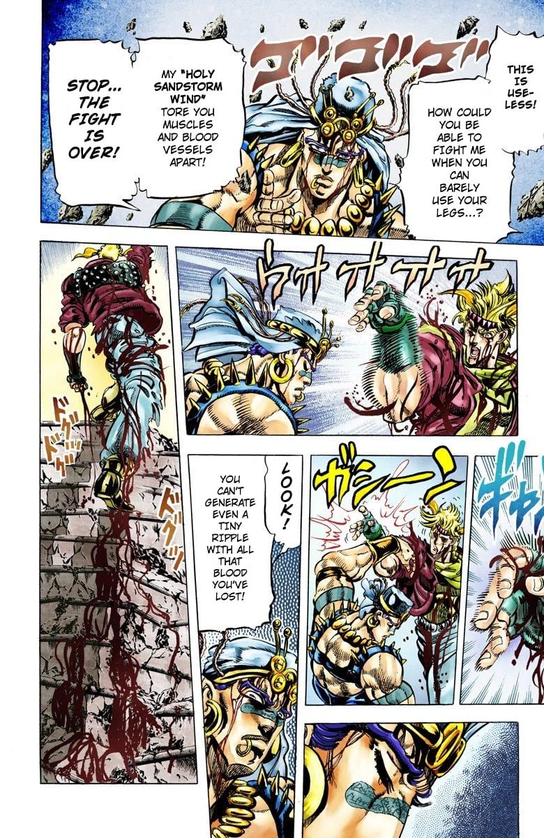 Read JoJo_s Bizarre Adventure Part 2 Battle Tendency Official Colored Manga Online
