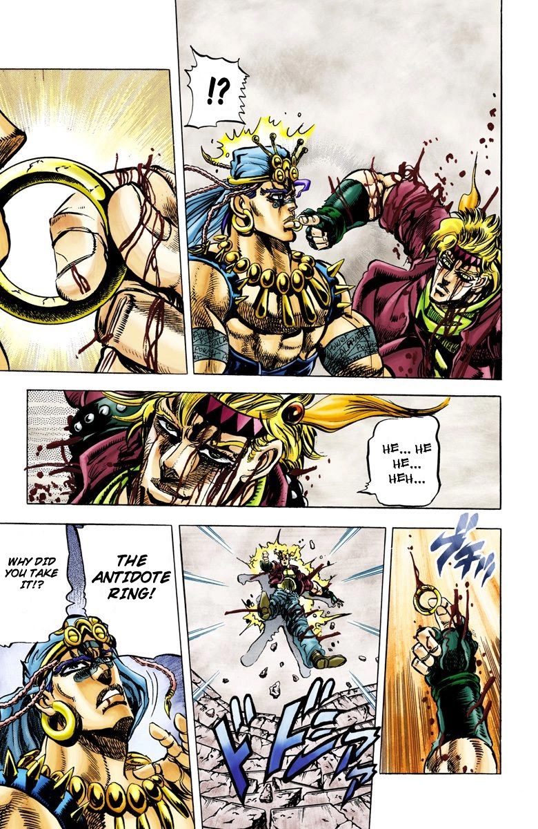 Read JoJo_s Bizarre Adventure Part 2 Battle Tendency Official Colored Manga Online