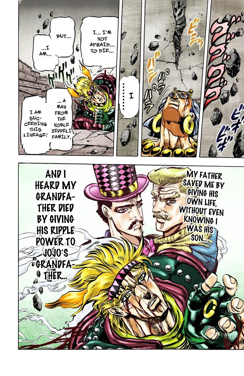Read JoJo_s Bizarre Adventure Part 2 Battle Tendency Official Colored Manga Online