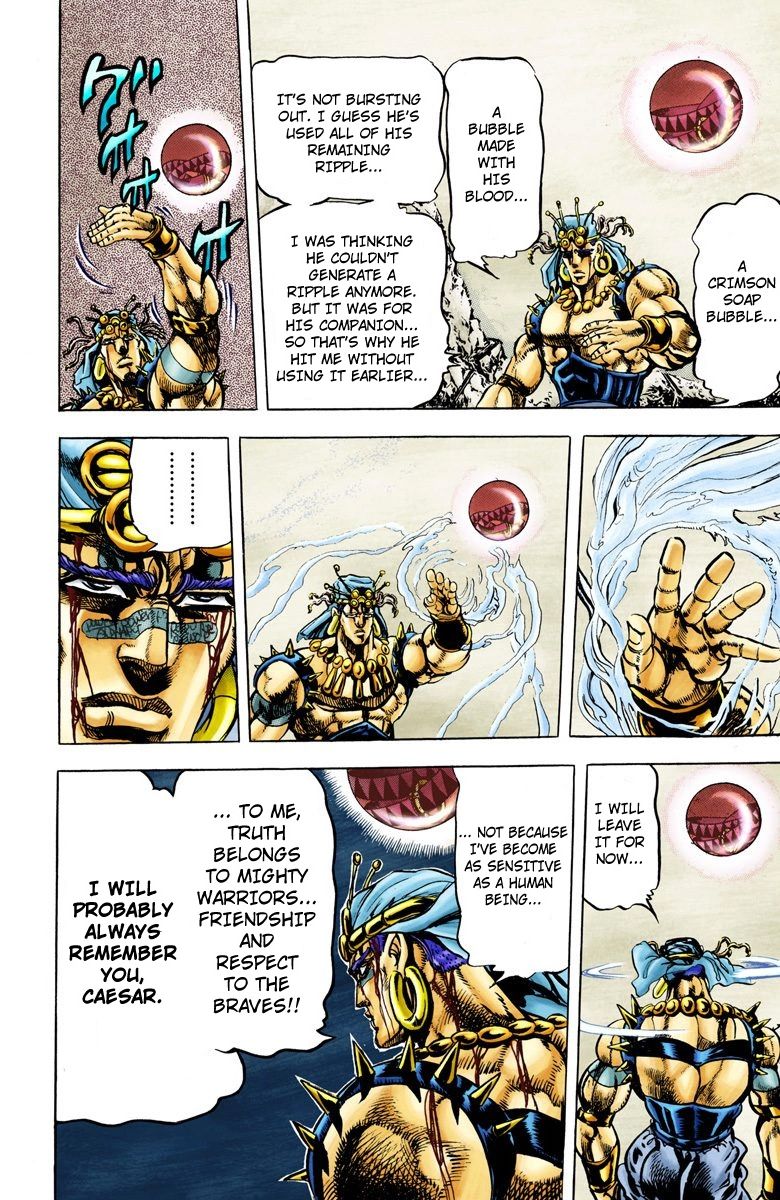 Read JoJo_s Bizarre Adventure Part 2 Battle Tendency Official Colored Manga Online