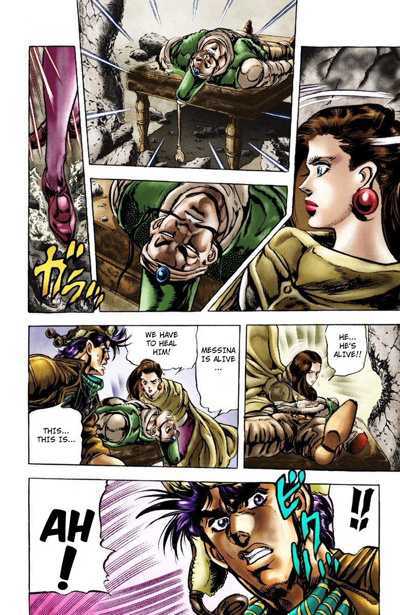 Read JoJo_s Bizarre Adventure Part 2 Battle Tendency Official Colored Manga Online