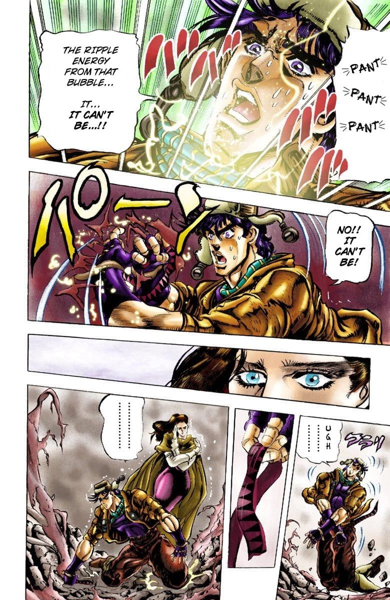 Read JoJo_s Bizarre Adventure Part 2 Battle Tendency Official Colored Manga Online