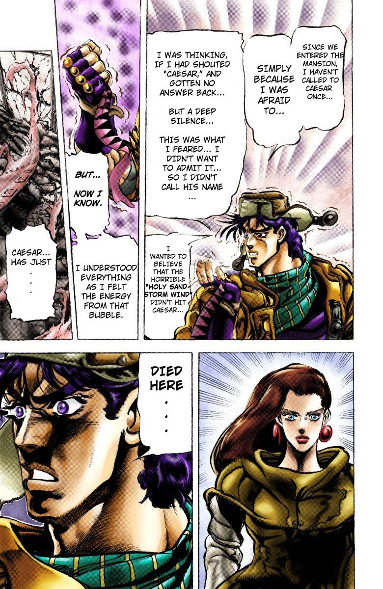 Read JoJo_s Bizarre Adventure Part 2 Battle Tendency Official Colored Manga Online