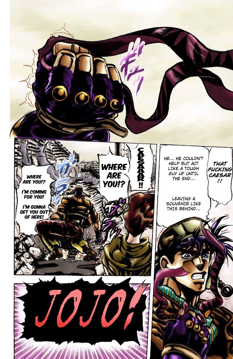 Read JoJo_s Bizarre Adventure Part 2 Battle Tendency Official Colored Manga Online