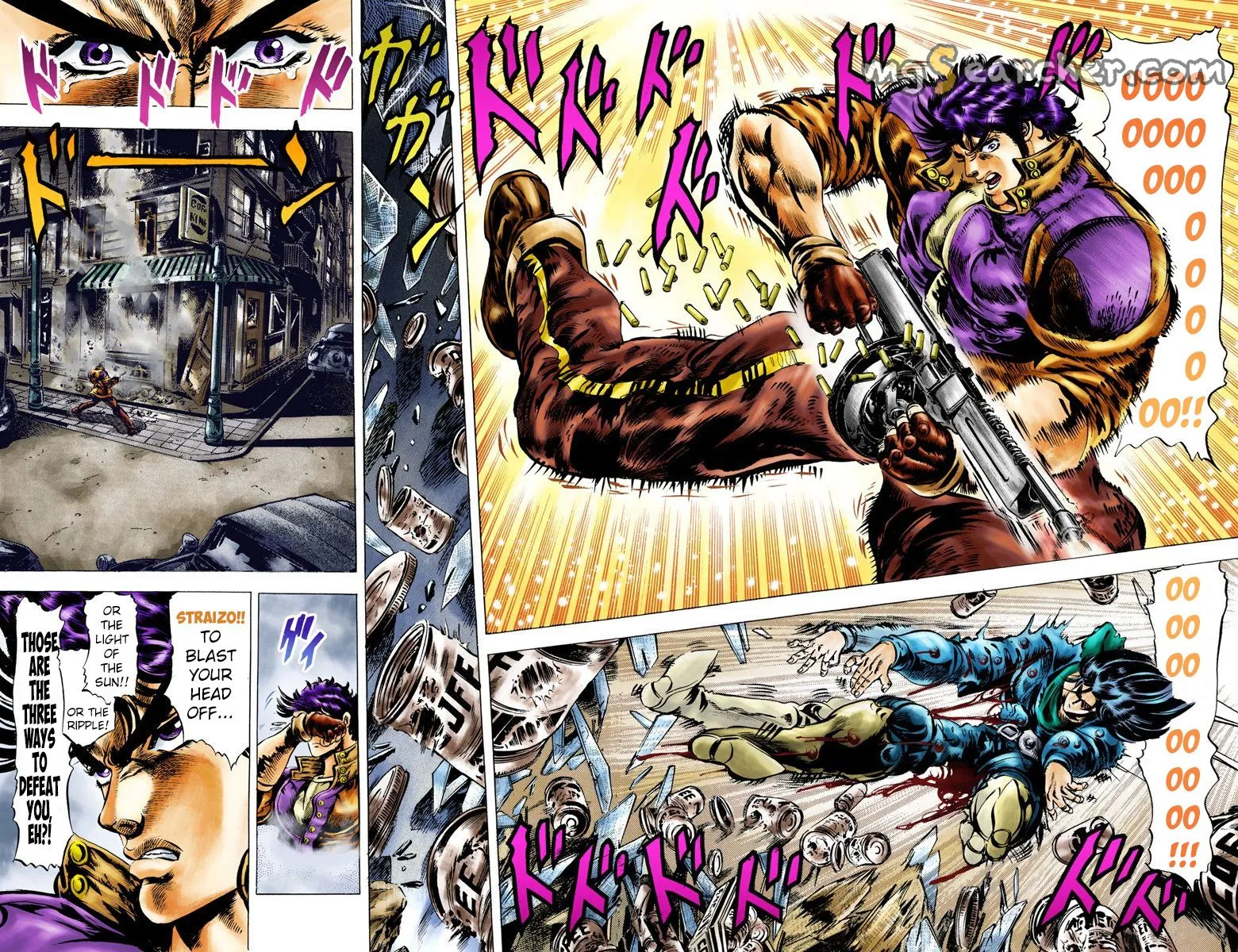 Read JoJo_s Bizarre Adventure Part 2 Battle Tendency Official Colored Manga Online