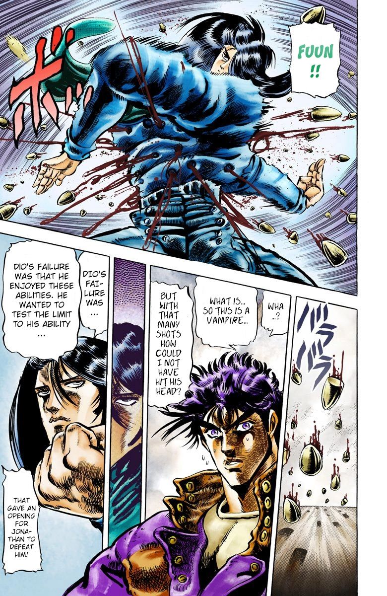 Read JoJo_s Bizarre Adventure Part 2 Battle Tendency Official Colored Manga Online