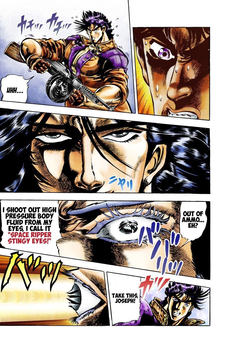 Read JoJo_s Bizarre Adventure Part 2 Battle Tendency Official Colored Manga Online