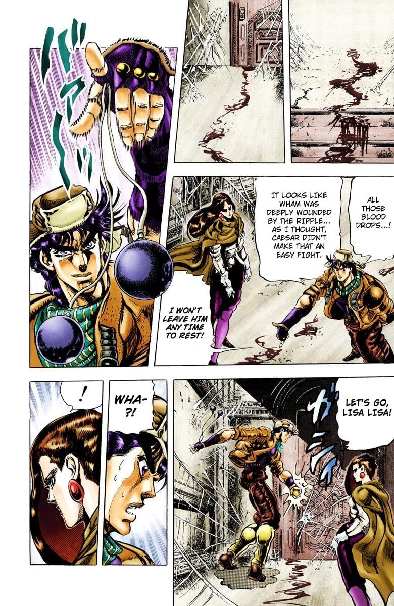 Read JoJo_s Bizarre Adventure Part 2 Battle Tendency Official Colored Manga Online
