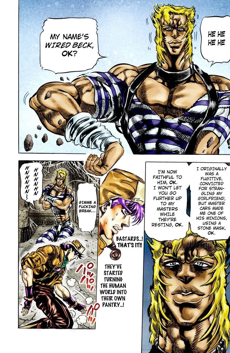 Read JoJo_s Bizarre Adventure Part 2 Battle Tendency Official Colored Manga Online