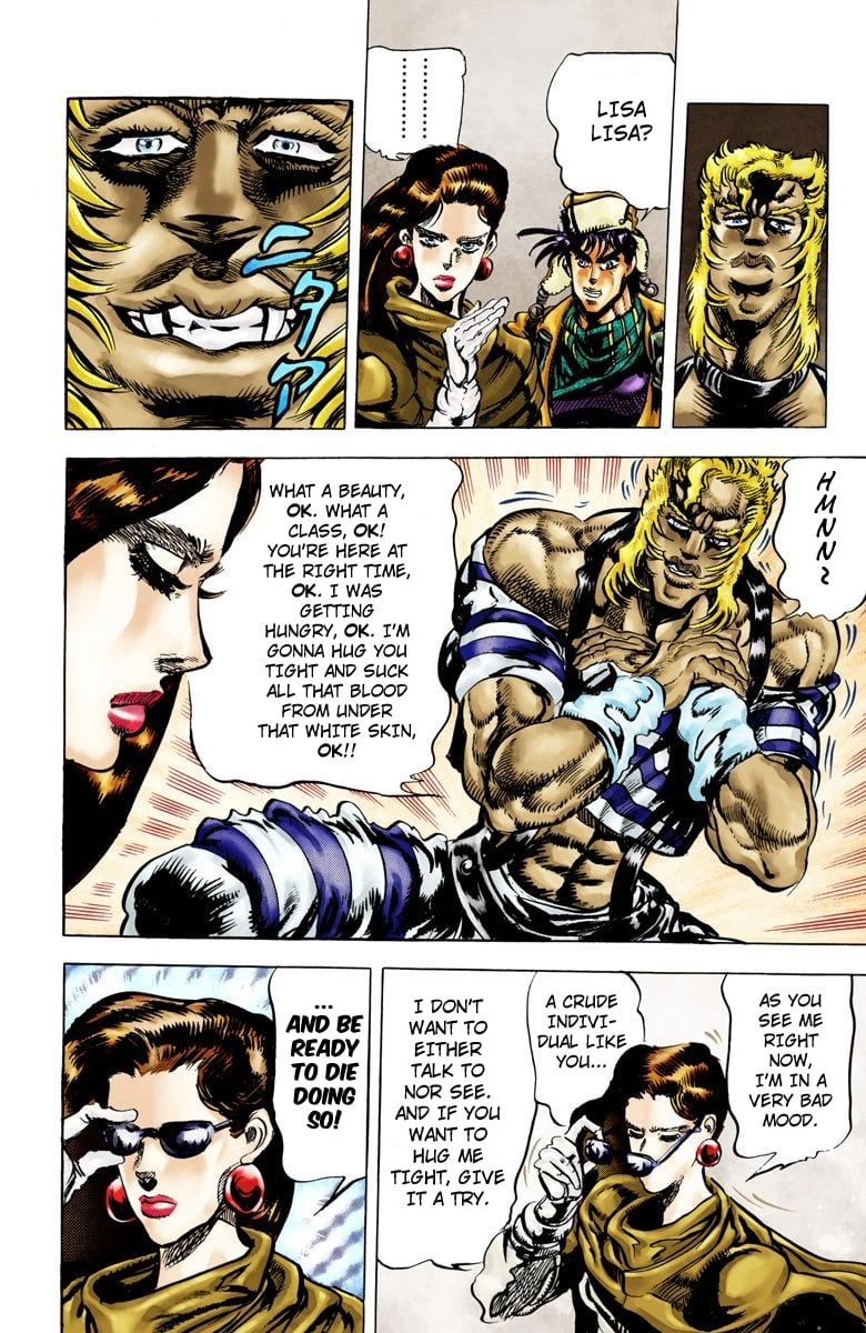 Read JoJo_s Bizarre Adventure Part 2 Battle Tendency Official Colored Manga Online