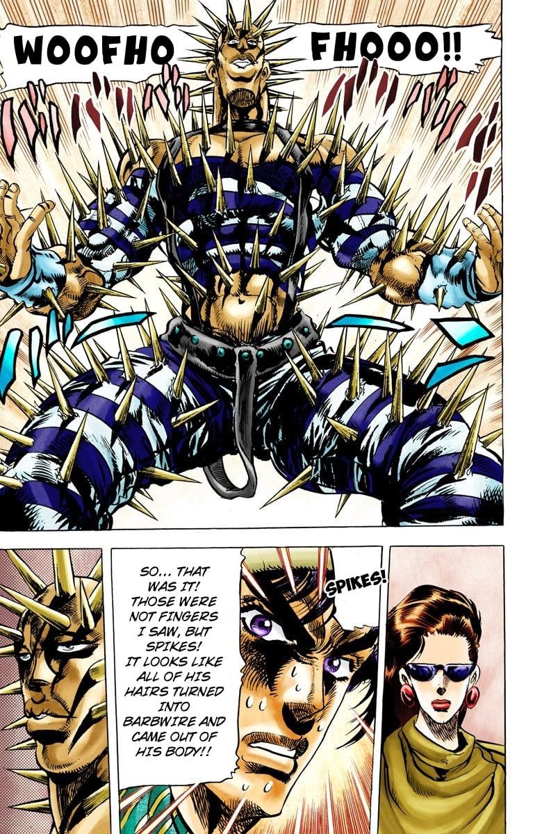 Read JoJo_s Bizarre Adventure Part 2 Battle Tendency Official Colored Manga Online