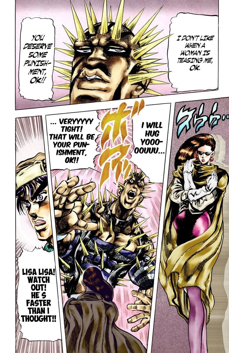 Read JoJo_s Bizarre Adventure Part 2 Battle Tendency Official Colored Manga Online
